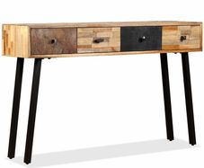 Console Table Solid Reclaimed Teak 120x30x76 cm