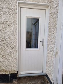 wooden door