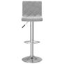 NEW SALE | Bar Stools 2 pcs Light Grey Velvet Image 4