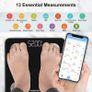 Body Fat Scales, INSMART Smart Digital Bathroom Weight Weighing Scales for Body Composition Analyzer with Smart APP, Body Composition Fitbit Scales for Fitness (FREE SHIPPING) Image 3