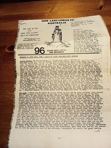 Religious Bulletin 1986. Australia. A.