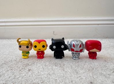 Marvel Funko Pop Calendar 80th Anniversary Edition Avengers Ultron Daredevil Iron Man Black Panther Loki approx. 3.5 cm. Used Please see photos