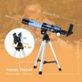 Telescope for Kids Astronomy 40/400mm Portable Astronomical Telescopes Refractor with Finder Scope Compass and Tripod as Gifts Image 3
