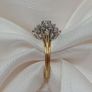 Sparkling Diamond Cluster Ring 18Carat Gold Image 9