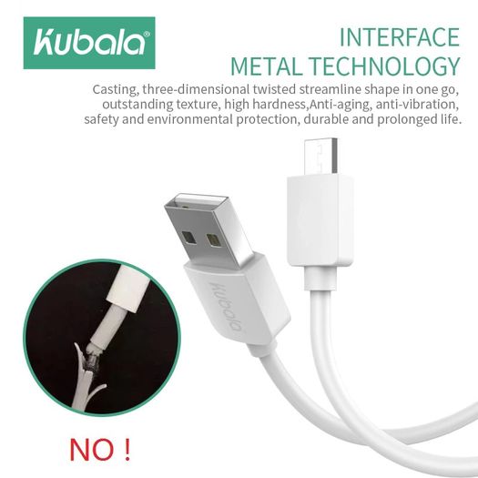 Kubala 2M Apple Lightning Fast Charger Cable 2A (Brand New/Warranty)
