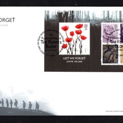 2007 Great Britain Celebrating England Commemorative Stamps Miniature Sheet addressed First Day Cover (FDC) with Edinburgh pictorial cancel