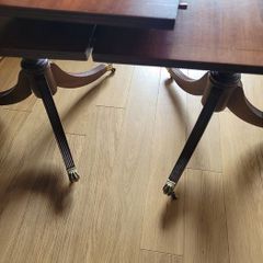 Vintage Dinning Table plus 2 carver Chairs