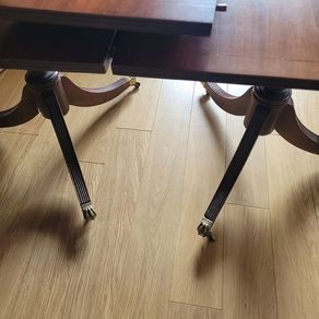 Vintage Dinning Table plus 2 carver Chairs