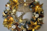 Christmas door wreath