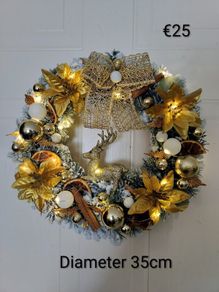 Christmas door wreath