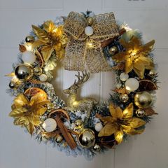 Christmas door wreath
