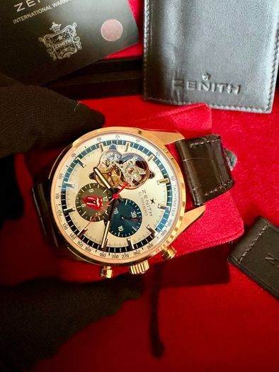 Zenith El Primero Chronomaster  Rolling Stones Limited Edition of 100 Worldwide 18.2041.4061/77.C494