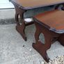 Vintage Mahogany Nest of Tables Image 8