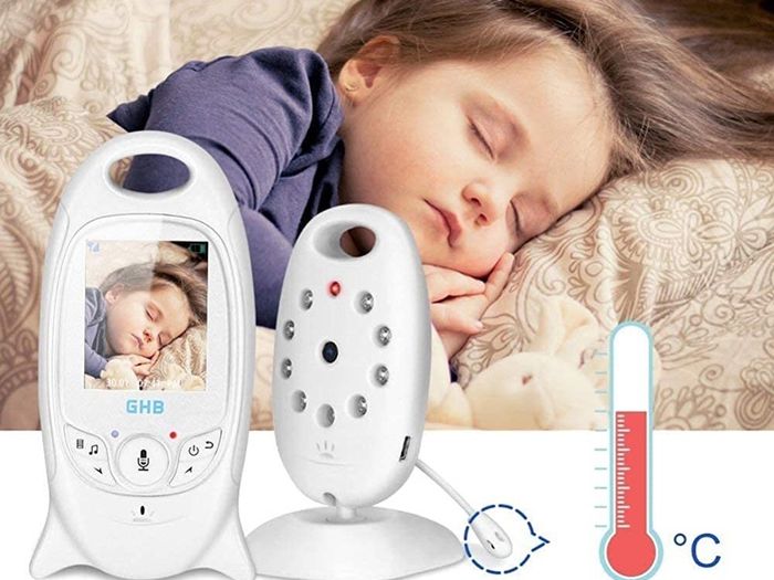 Baby Monitor Video Baby Monitor Wireless with Camera Night Vision Temperature Monitoring Lullaby Function 2 Way Talk (FREE POSTAGE)
