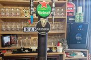 full home bar setup
