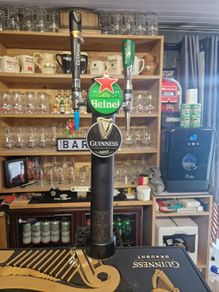 full home bar setup