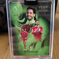 Dominik Szobozlai Liverpool FC Topps Total Football Team of the Season /75