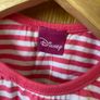 Brand New with Tag Disney Minnie Mouse Pink & White Striped Top Image 5