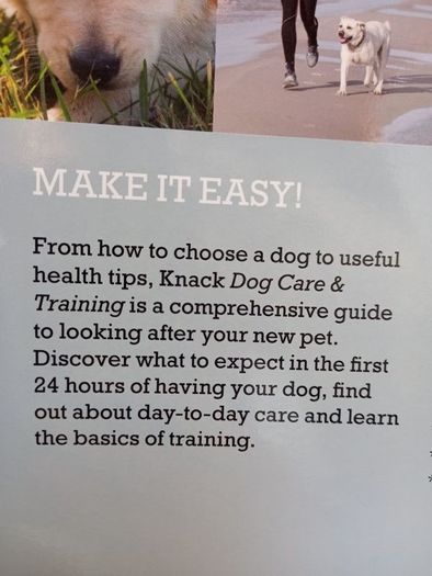 SALE! DOG CARE & TRAINING - A complete illustrated guide to adopting, house-training and raising a healthy dog