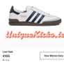 Premium White Leather Adidas Jeans Image 5