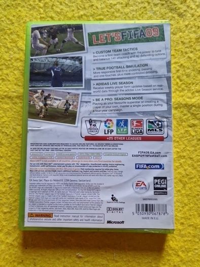 Fifa 09 2009  Xbox 360 games Original