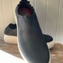 Womens shoes casual black Nubuk Tsubo leather platform sole size 6 Image 5