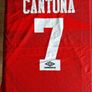 Signed Eric Cantona Manchester United shirt Image 2
