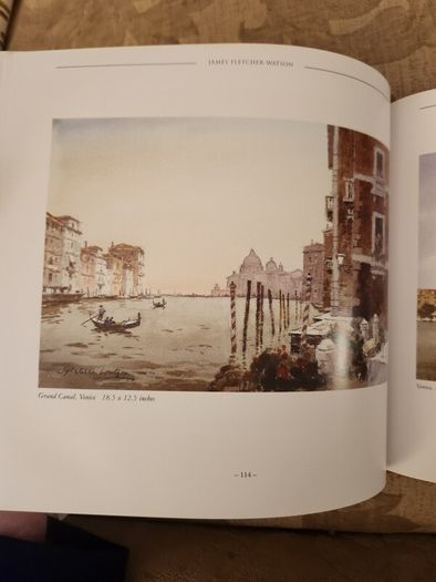 James Fletcher - Watson.a Celebration Of The Artist's Life And Work. Large Volume Hardback In Good Condition.