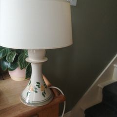Stoneware Jackson lamp and shade