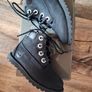 boys black timberland pokey pine boots Image 5