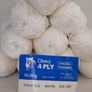 New white chevy wool knitting/crochet/crafts Image 2