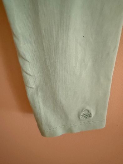 United Colors of Benetton mint green girls leggings