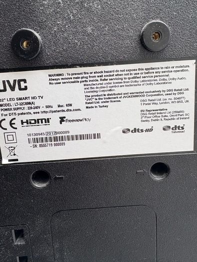 32'' Jvc Smart Tv