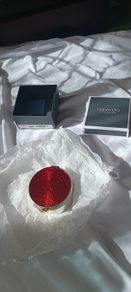 Brand New Vera Wang Wedgwood "Treasures With Love" Red Heart Jewelry Box