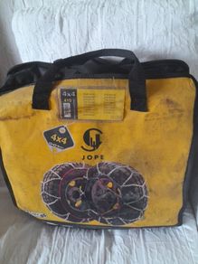 Winter snowchains for campervan