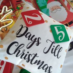 Disney Christmas Advent Cushion