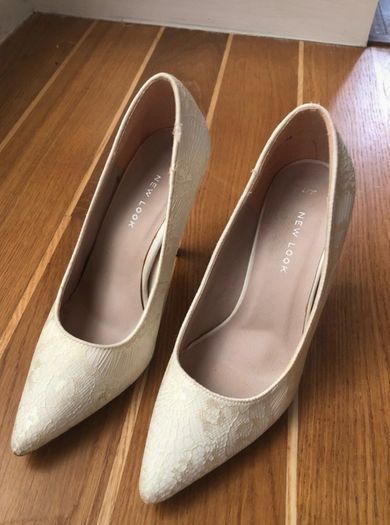 new look ivory heels