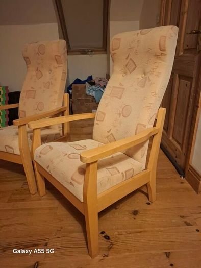 Orthopaedic fireside armchairs