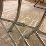 Contemporary next of three glass tables Image 8