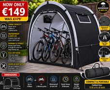 Bike Storage Tent Shed