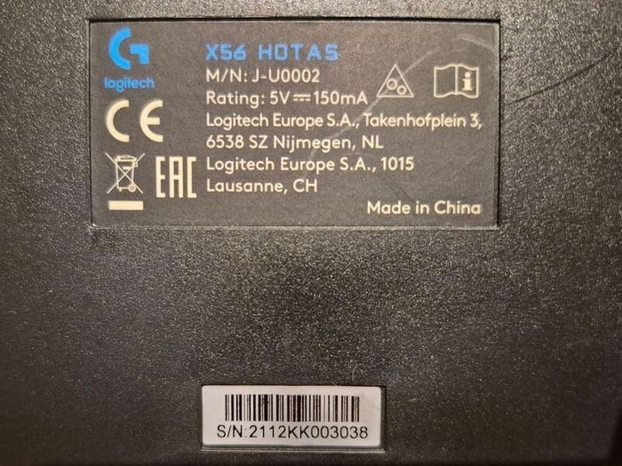 Logitech G X56 Hotas
