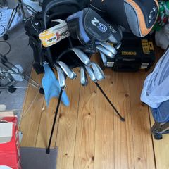 Full set of golf clubs