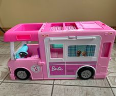 Barbie camper van with accessories
