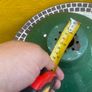 Industrial green enamel light shade Image 6