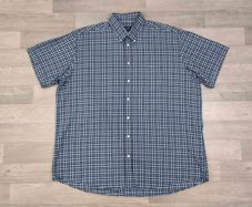Eden Park Paris Short Sleeve Check Shirt Mens 3XL
