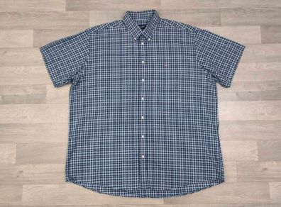 Eden Park Paris Short Sleeve Check Shirt Mens 3XL