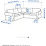 Ikea Ektorp Corner Sofa ONLY COVERS Image 5