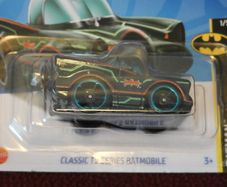 Hotwheels Classic Tv Series Batmobile  Carded