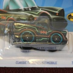 Hotwheels Classic Tv Series Batmobile  Carded