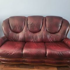 3 piece leather suite